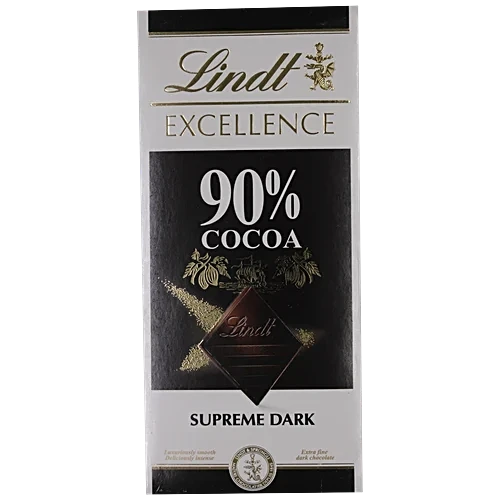 Lindt Excellence 90% Cocoa Supreme Dark Chocolate Bar 100 g