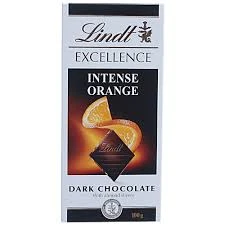 Lindt Excellence Orange Intense Dark Chocolate Bar 100 g