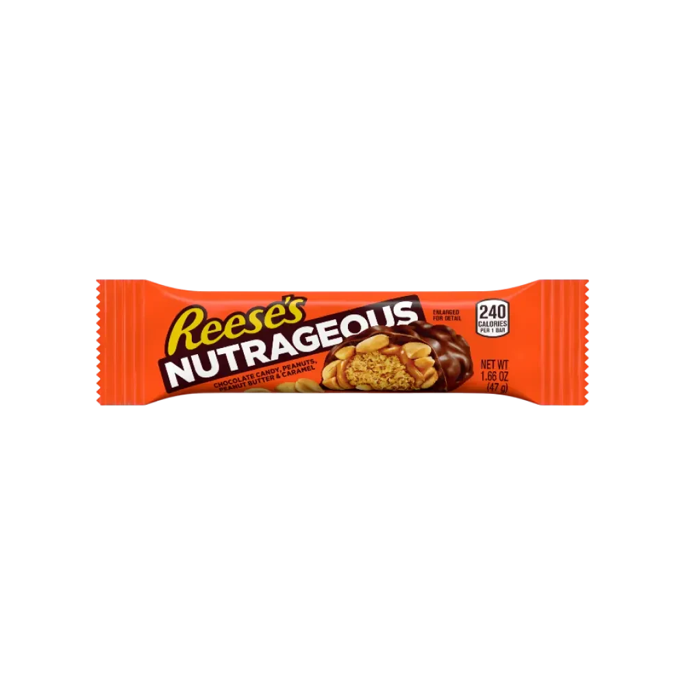 Reese's Nutrageous Peanut Butter Milk Chocolate Bar 47 g