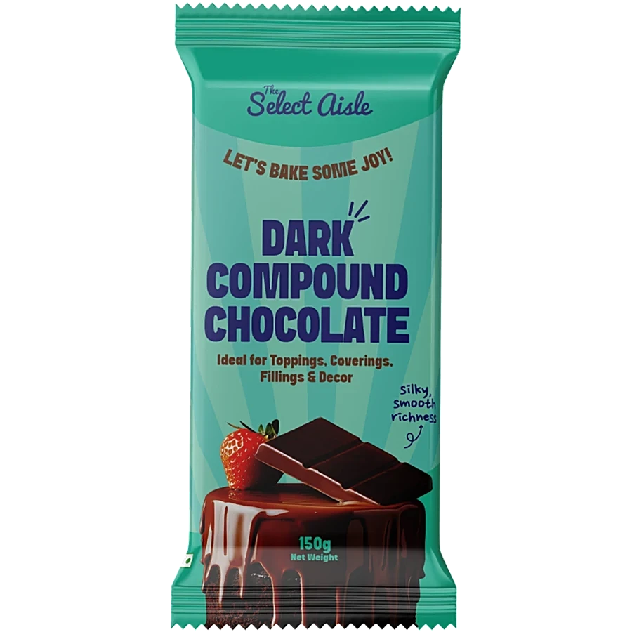 The Select Aisle Dark Compound Chocolate Bar 150 g